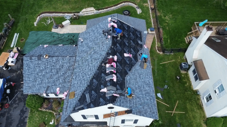 roof install