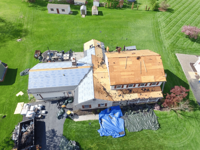 roof install
