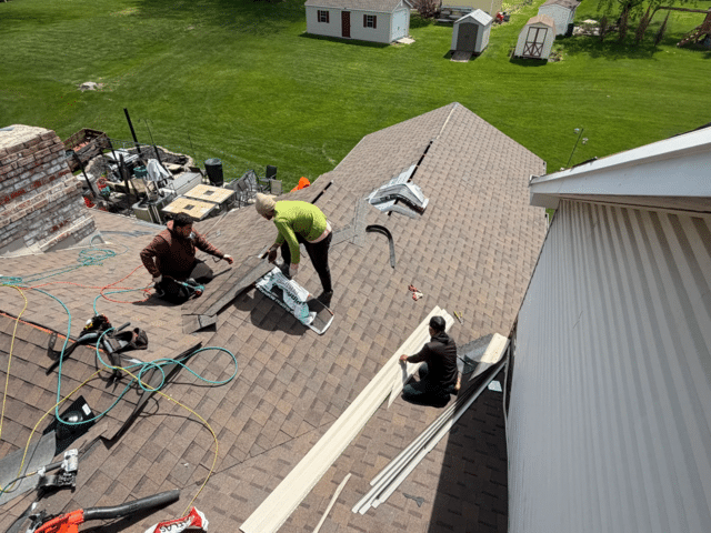 roof install