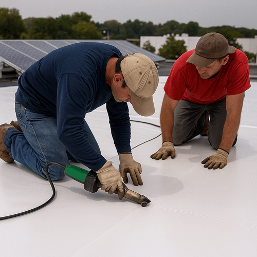 TPO Membrane Roof Repair and Replacement